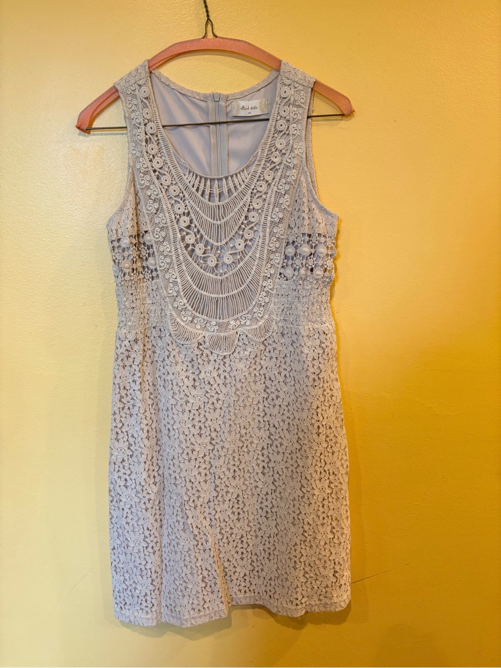 Alterd state Sleeveless Lace Crochet Dress boho
Coquette cottagecore